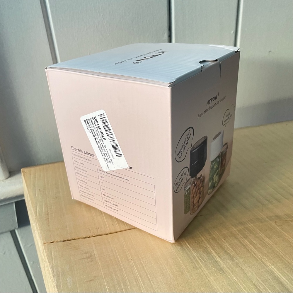 $15 SALE Automatic Mason Jar Sealer NIB Summer Food Preservation Gift Idea - Picture 3 of 11